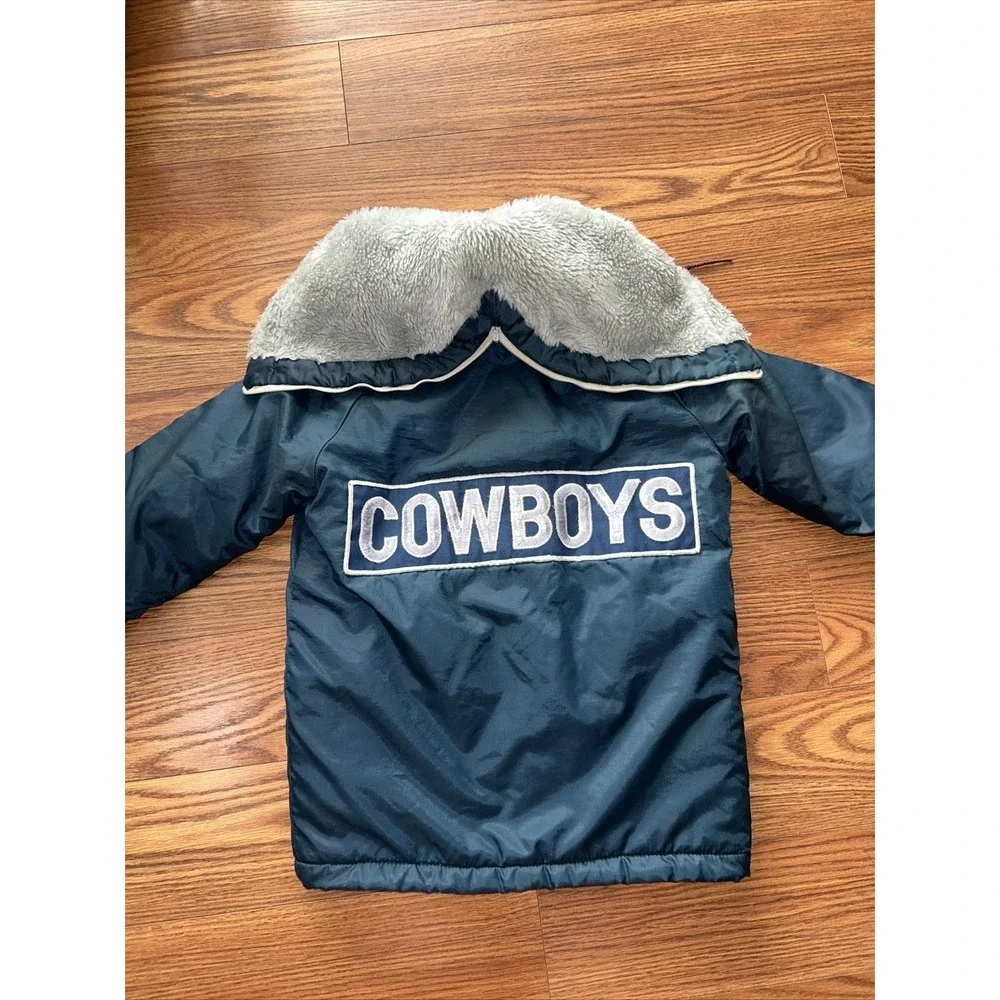 Vintage Dallas Cowboys COAT‎ NFL Football Youth Sz 10 Sears & Roebuck 1970s